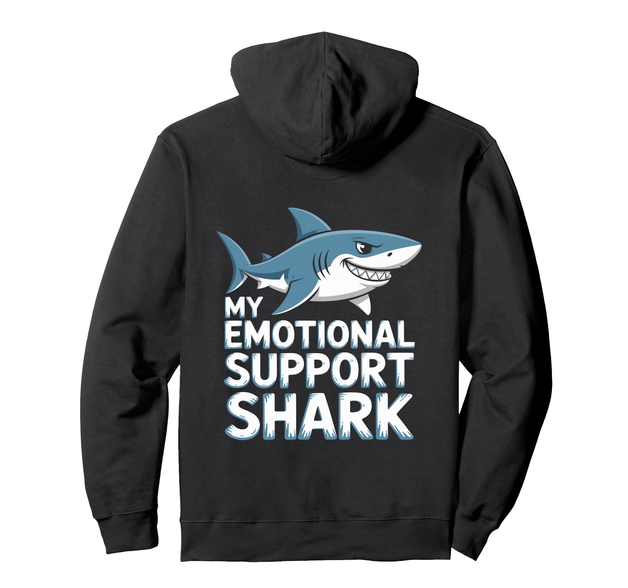 Emotional Support Shark Do Not Pet Gifts T-Shirt - Graphic Print Unisex - T-Shirt, Sweatshirt, Hoodie