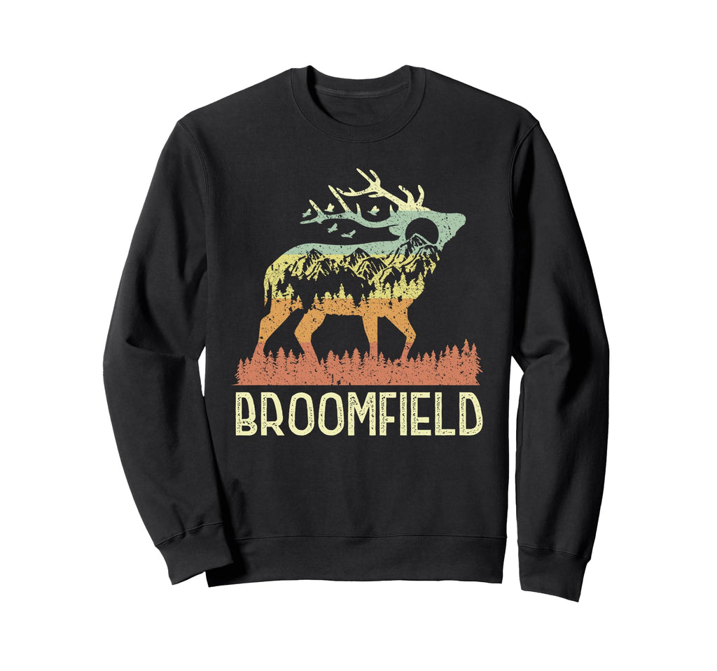 Broomfield 70S 80S Nature Sweatshirt - Custom Art Print Unisex - T-Shirt, Sweatshirt, Hoodie