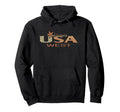 California Usa West Souvenir Hoodie - Minimalist Print Unisex - T-Shirt, Sweatshirt, Hoodie