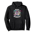 Stay Radical 80S Roller Skating Disco Hoodie - Aesthetic Graphic Men Women - T-Shirt, Sweatshirt, Hoodie