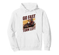 Flat Track Motorcycle Racing American Hoodie - Novelty Apparel Unisex - T-Shirt, Sweatshirt, Hoodie