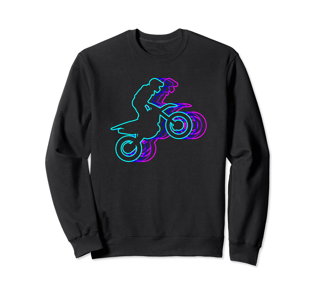 Motocross Motorcycle Racing Sweatshirt - Custom Art Print for Adults - T-Shirt, Sweatshirt, Hoodie