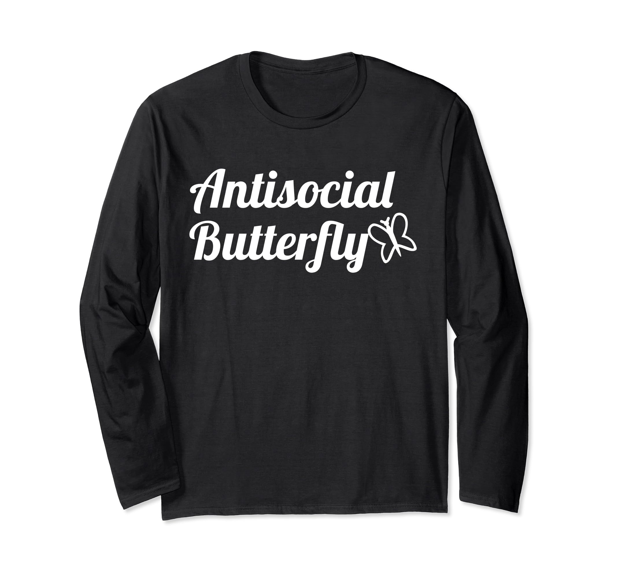 Antisocial Butterfly T-Shirt - Streetwear Style Men Women - T-Shirt, Sweatshirt, Hoodie