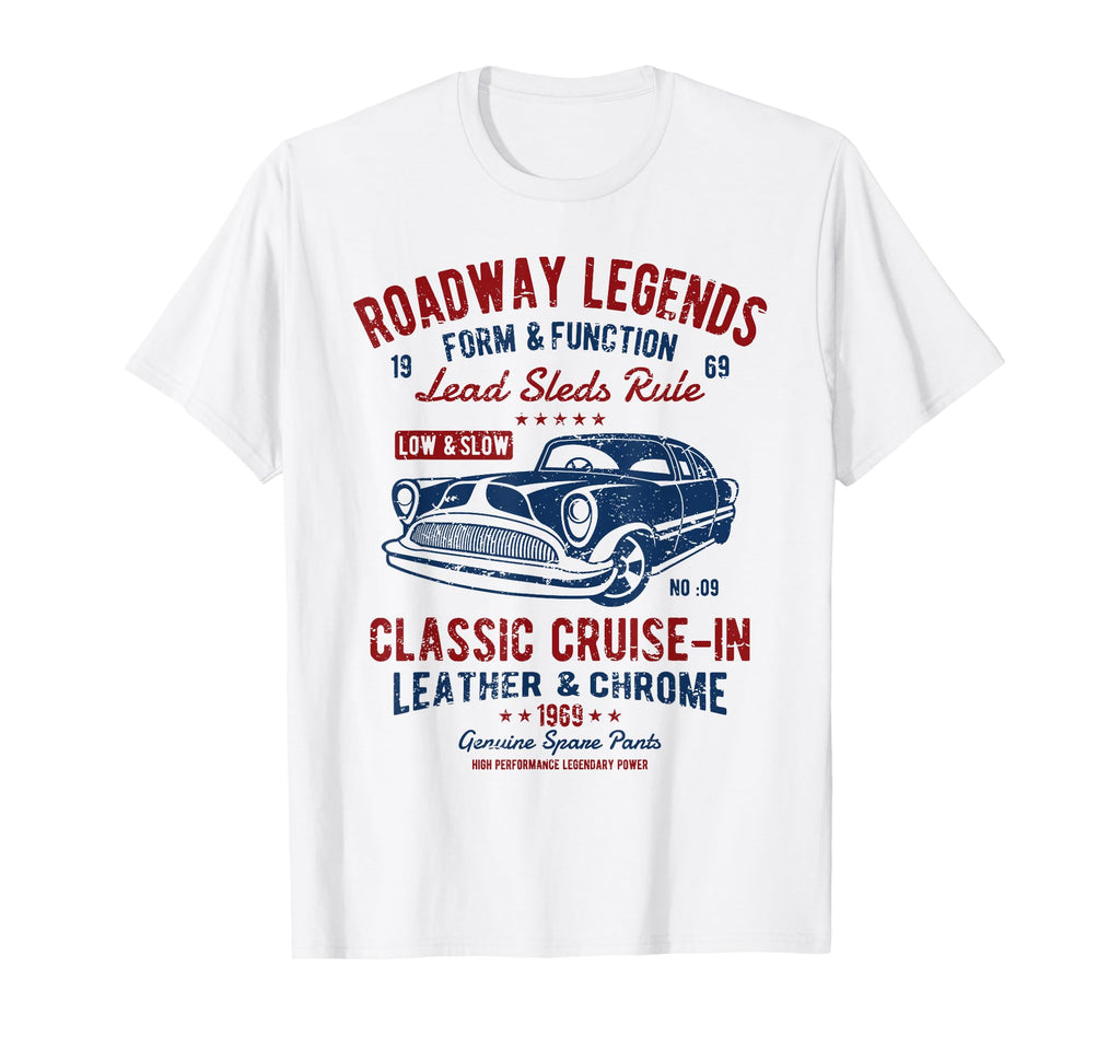 Automotive Nostalgia Car Cruise T-Shirt - Fun Novelty Design for Adults - T-Shirt, Sweatshirt, Hoodie