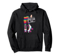 Rollerskates Roll Beat Funny 70S 80S Hoodie - Novelty Apparel for Adults - T-Shirt, Sweatshirt, Hoodie