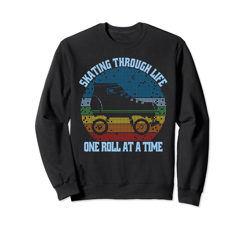 Roller Skate Disco Roller Blade Sweatshirt - Fun Novelty Design Unisex - T-Shirt, Sweatshirt, Hoodie