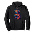 Shar Pei Gamer Gaming Dog Lover Hoodie - Graphic Print Unisex - T-Shirt, Sweatshirt, Hoodie