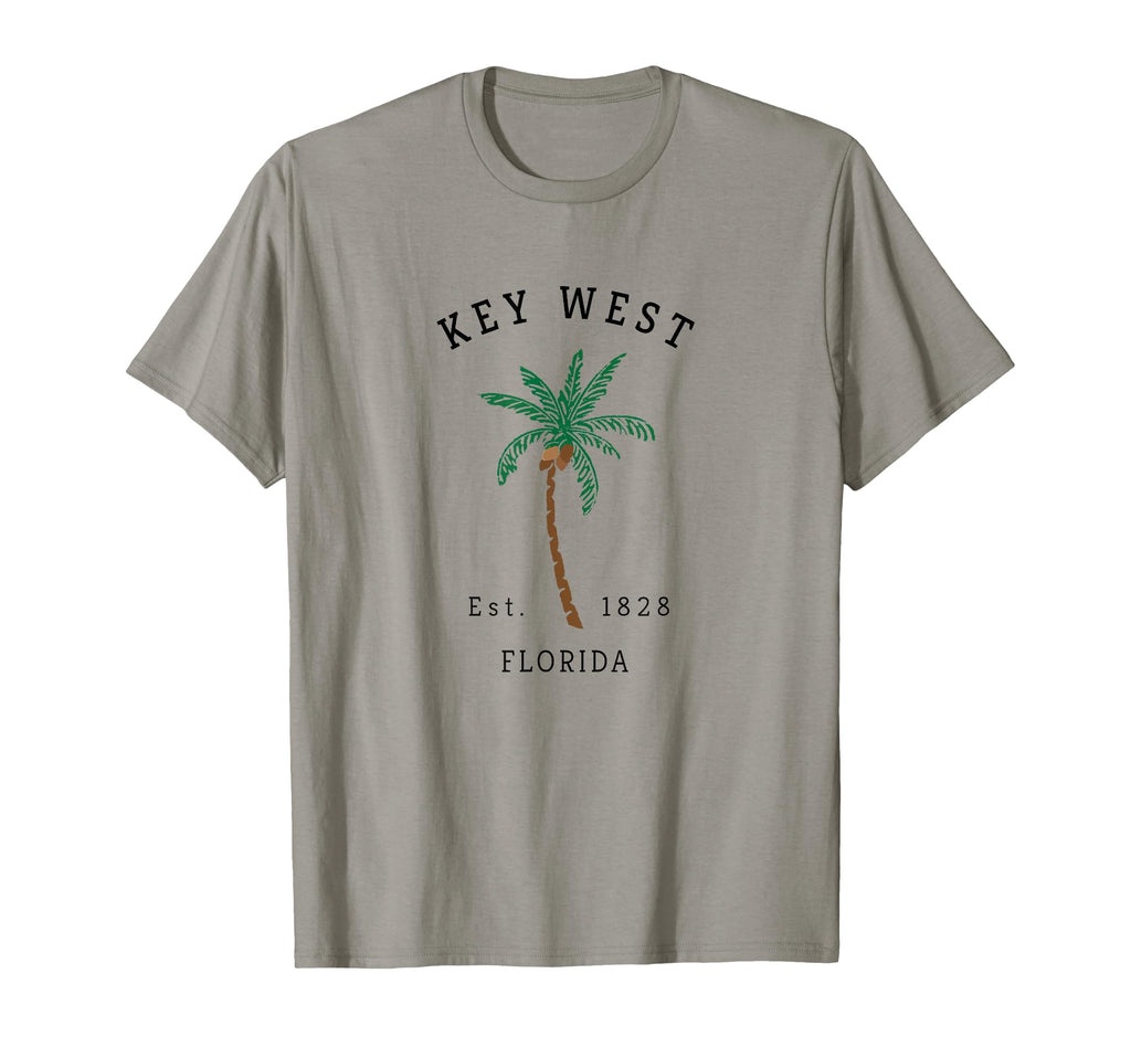 Key West Florida Colorful Palm Tree T-Shirt - Novelty Apparel for Adults - T-Shirt, Sweatshirt, Hoodie