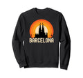 Barcelona Spain Sunset Sweatshirt - Casual Everyday Wear Unisex - T-Shirt, Sweatshirt, Hoodie