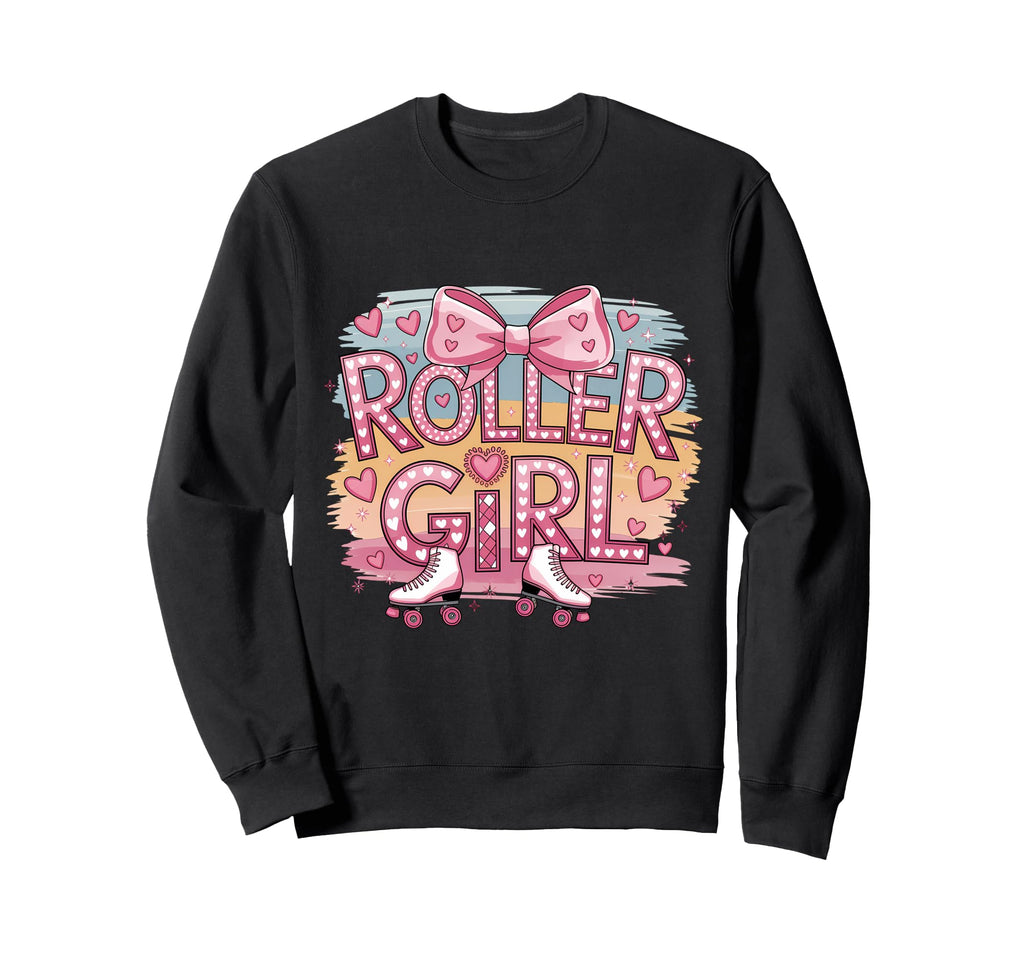 Roller Skater 80S Roller Skates 70S Sweatshirt - Trendy Graphic for Adults - T-Shirt, Sweatshirt, Hoodie