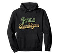 Typography Prone To Shenanigans Hoodie - Trendy Graphic Unisex - T-Shirt, Sweatshirt, Hoodie