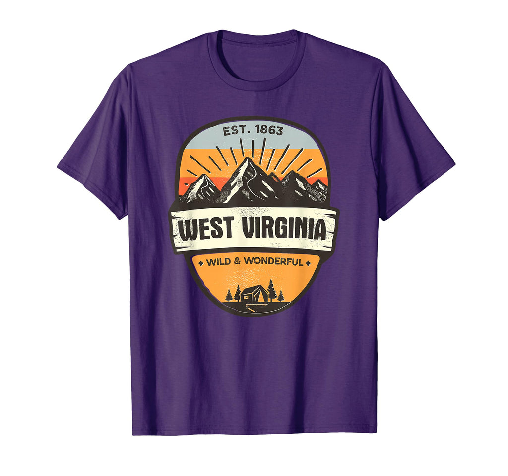 West Virginia Wild And Wonderful T-Shirt - Streetwear Style Men Women - T-Shirt, Sweatshirt, Hoodie