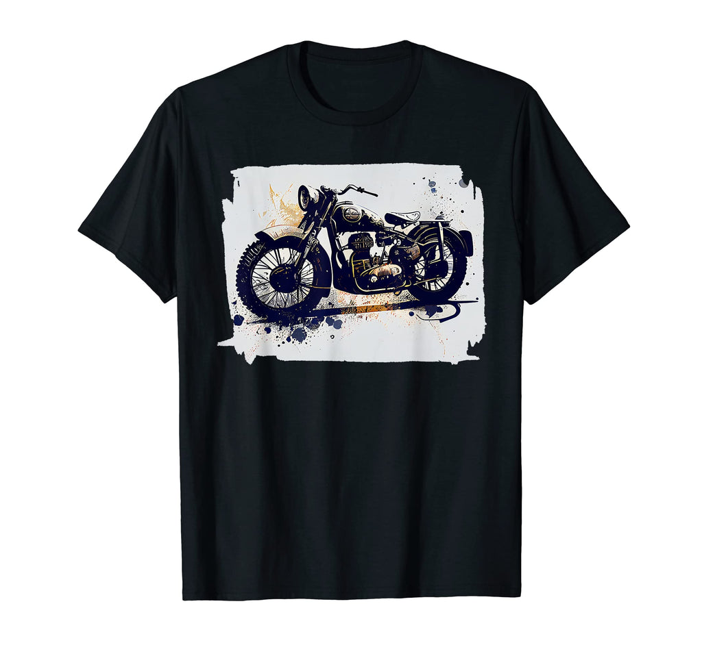 Motorcycle Art T-Shirt - Unique Graphic Men Women - T-Shirt, Sweatshirt, Hoodie