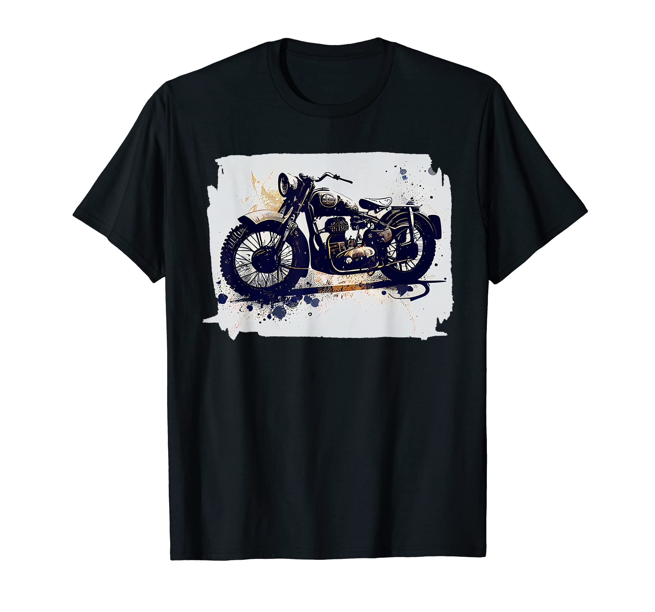 Motorcycle Art T-Shirt - Unique Graphic Men Women - T-Shirt, Sweatshirt, Hoodie