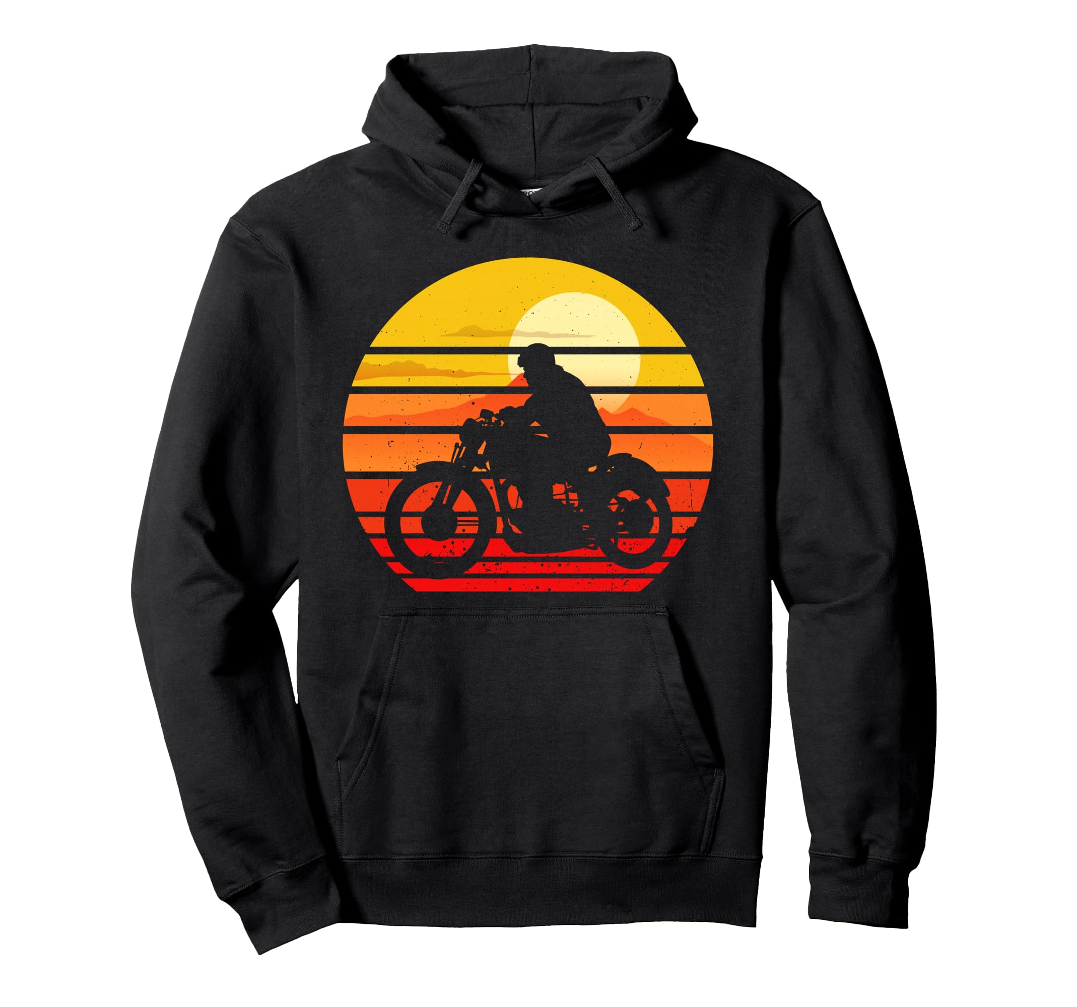 Motorcycle Riding Bike Motorbike Old Hoodie - Streetwear Style Men Women - T-Shirt, Sweatshirt, Hoodie