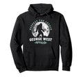 George West Texas Bigfoot Night Walk Moon Hoodie - Streetwear Style Unisex - T-Shirt, Sweatshirt, Hoodie