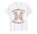 Antisocial Butterfly T-Shirt - Streetwear Style Men Women - T-Shirt, Sweatshirt, Hoodie