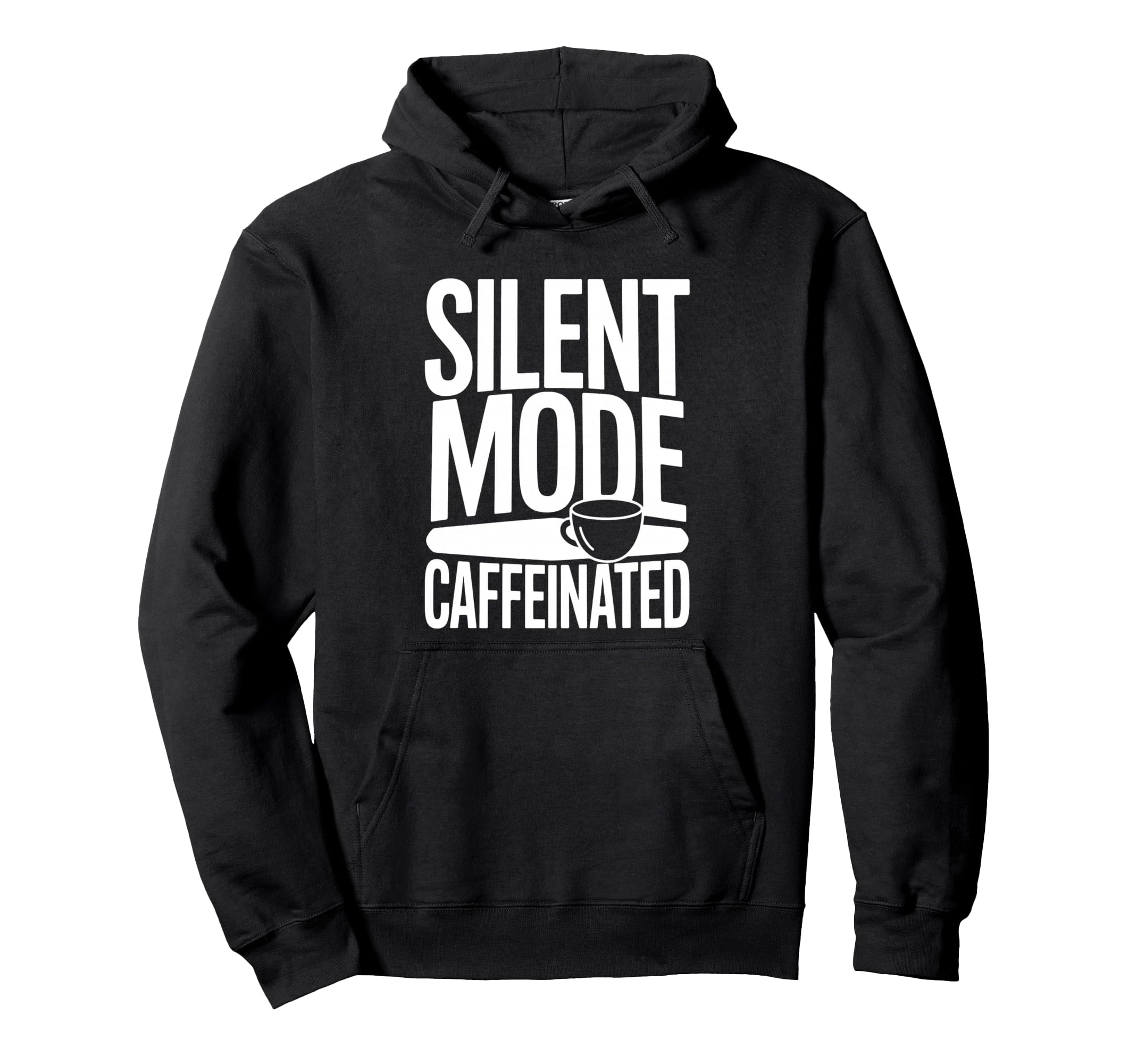 Introvert Coffee Lover Social Battery Hoodie - Minimalist Print Men Women - T-Shirt, Sweatshirt, Hoodie