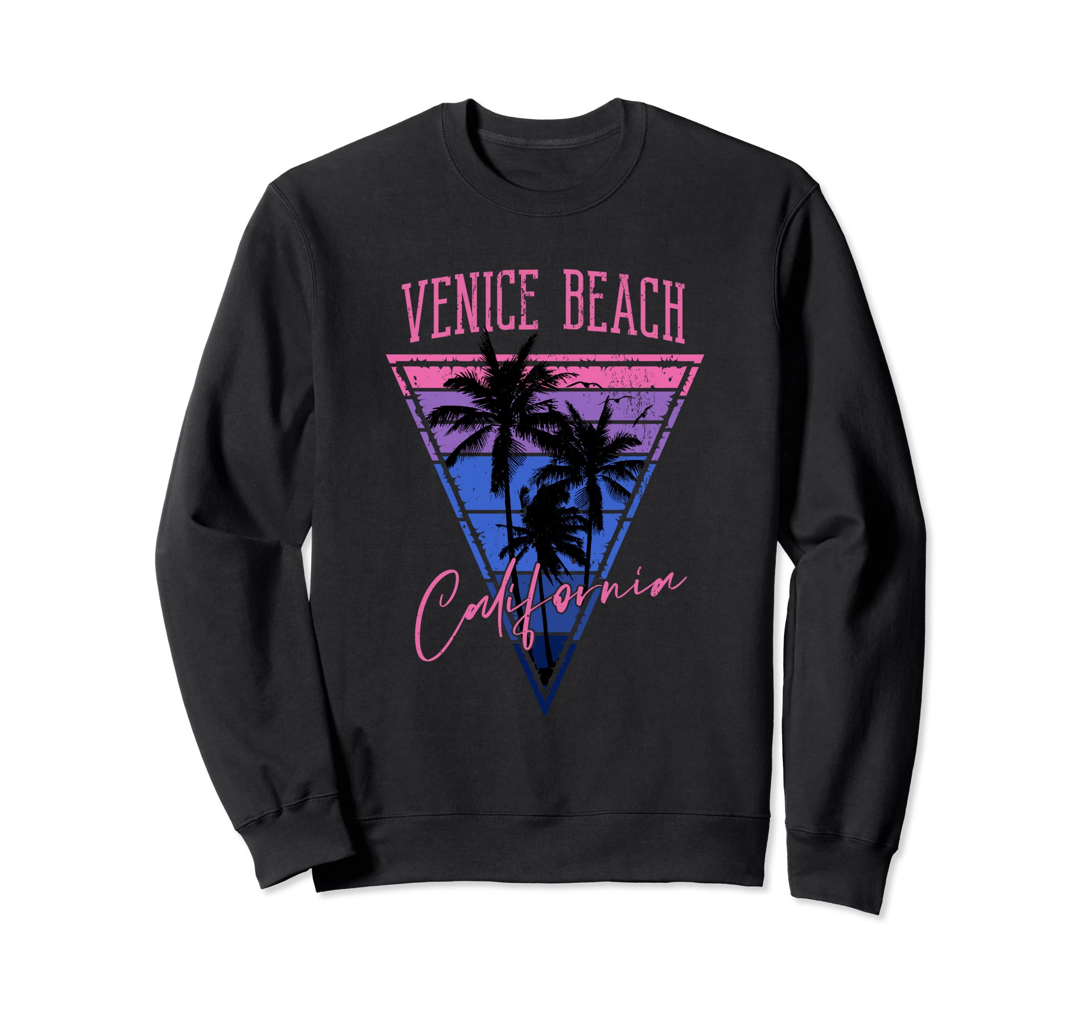 Venice Beach California Distressed Sweatshirt - Streetwear Style Men Women - T-Shirt, Sweatshirt, Hoodie