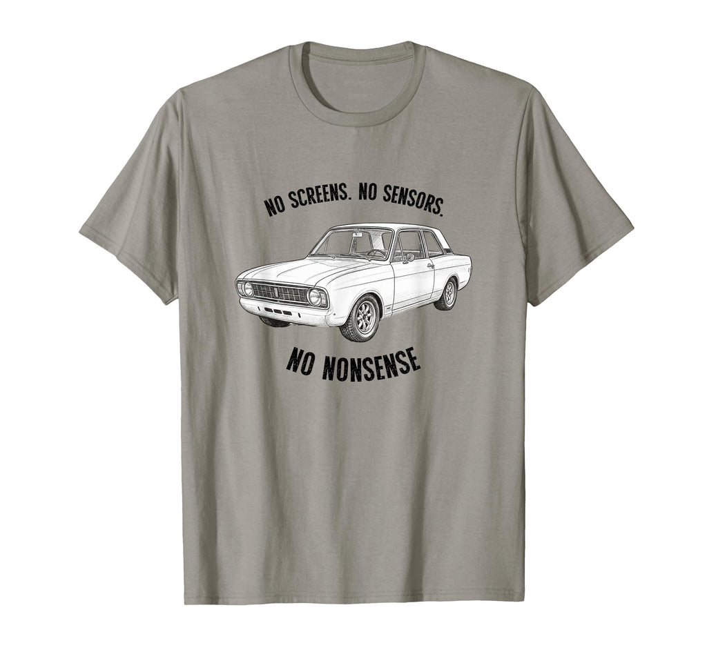 Old Car Automobile Illustration T-Shirt - Aesthetic Graphic for Adults - T-Shirt, Sweatshirt, Hoodie