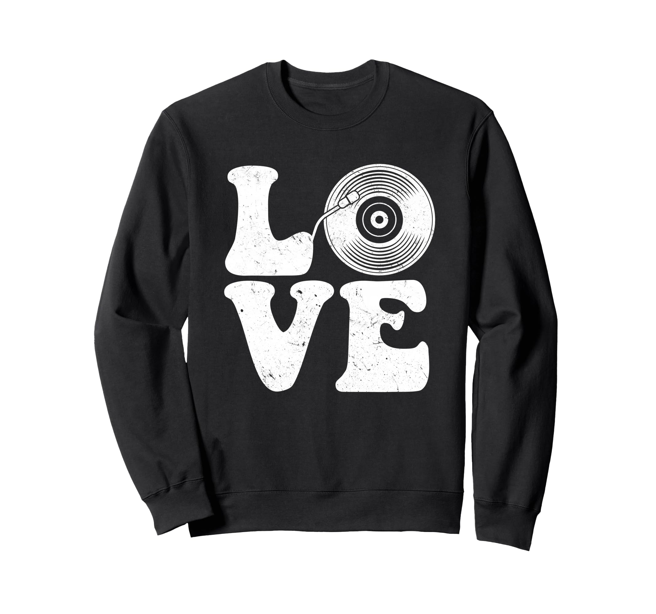 Love Vinyl Records Collector Record Sweatshirt - Aesthetic Graphic Unisex - T-Shirt, Sweatshirt, Hoodie