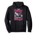 Motorcycle Biker Female This Princess Hoodie - Streetwear Style Men Women - T-Shirt, Sweatshirt, Hoodie