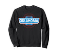 Oklahoma City Usa Typography Sweatshirt - Unique Graphic Unisex - T-Shirt, Sweatshirt, Hoodie