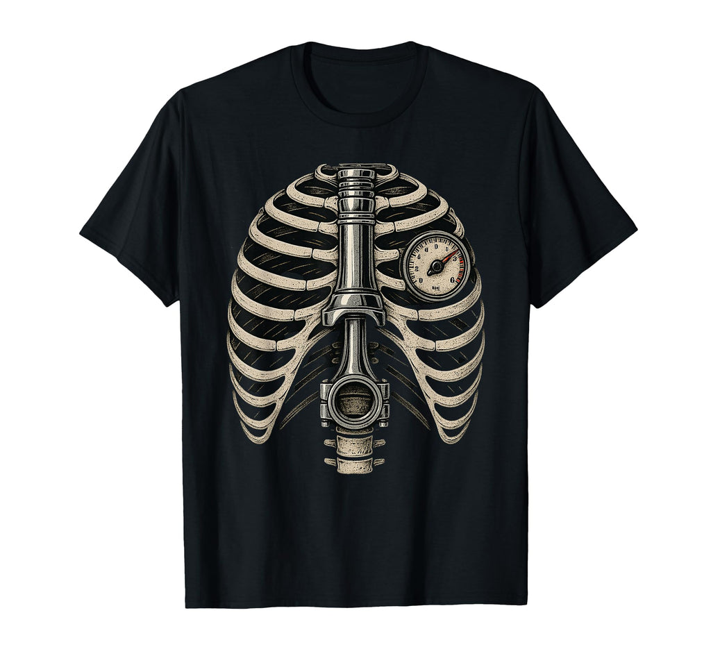Piston Pulse Car Auto Mechanic T-Shirt - Minimalist Print for Adults - T-Shirt, Sweatshirt, Hoodie