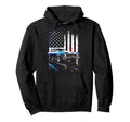 1969 Nova Ss Patriotic Usa Flag Muscle Hoodie - Novelty Apparel Men Women - T-Shirt, Sweatshirt, Hoodie
