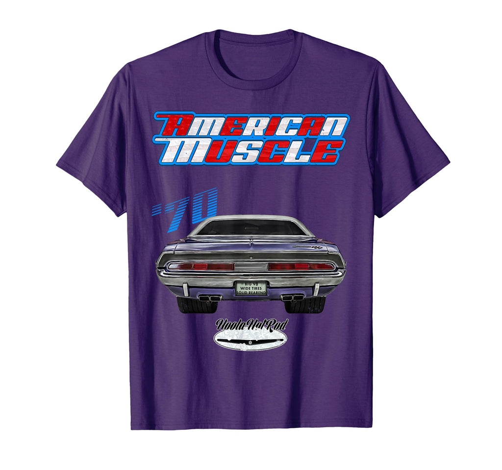 1970 Challenger Hot Rod Muscle Car T-Shirt - Casual Everyday Wear Unisex - T-Shirt, Sweatshirt, Hoodie