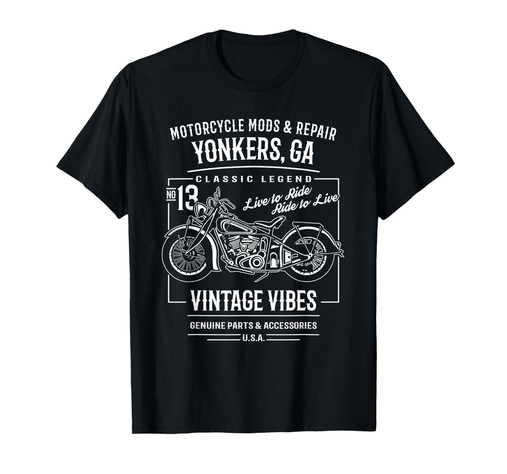 Yonkers Ga Usa Motorcycle T-Shirt - Streetwear Style Men Women - T-Shirt, Sweatshirt, Hoodie