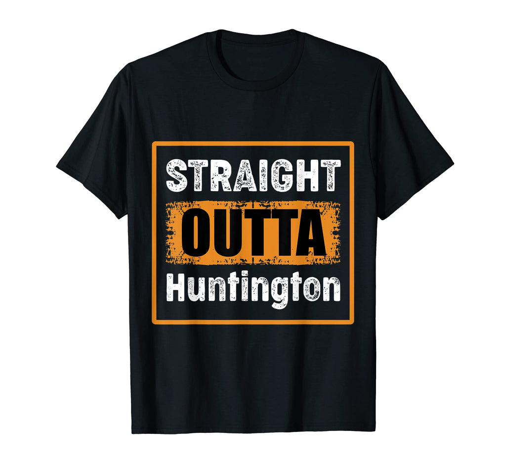 Straight Outta Huntington West T-Shirt - Minimalist Print for Adults - T-Shirt, Sweatshirt, Hoodie