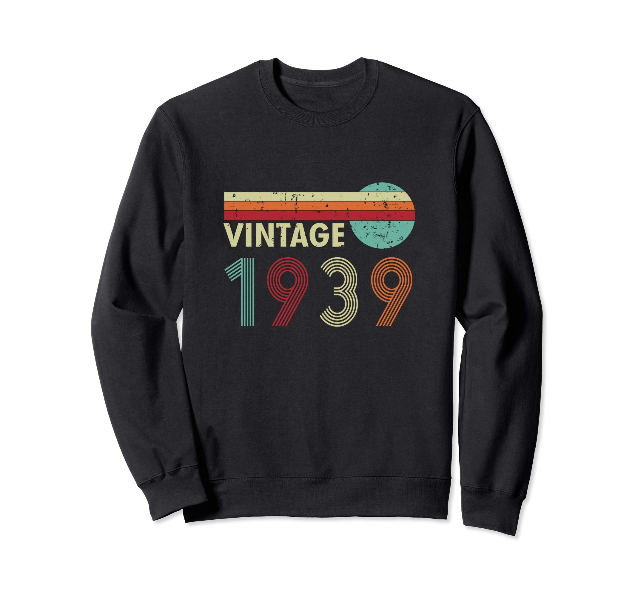 1939 Birthday Sunset Sweatshirt - Streetwear Style for Adults - T-Shirt, Sweatshirt, Hoodie