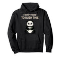 Sleepy Panda Burnout Recovery Stress Hoodie - Trendy Graphic Men Women - T-Shirt, Sweatshirt, Hoodie