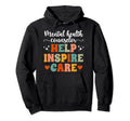 Mental Health Counselor Mental Health Hoodie - Trendy Graphic for Adults - T-Shirt, Sweatshirt, Hoodie