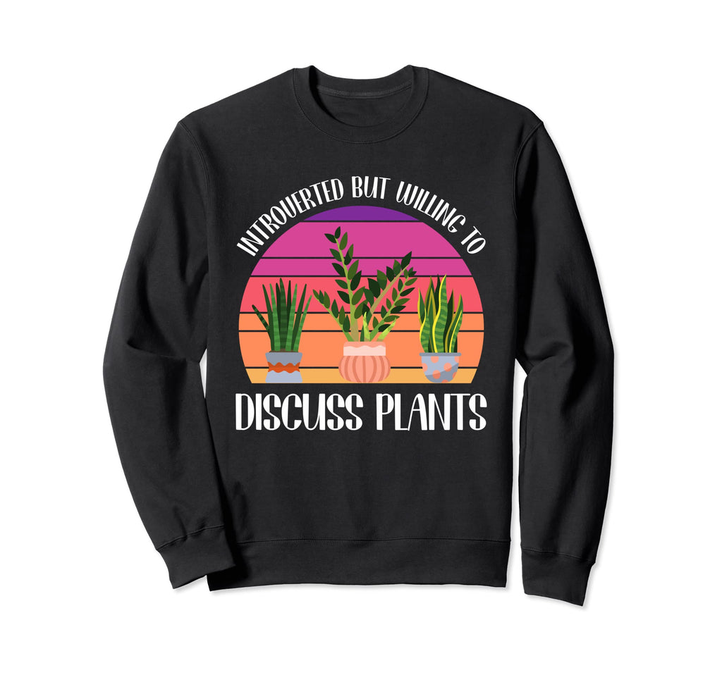 Introverted But Willing To Discuss Sweatshirt - Streetwear Style Unisex - T-Shirt, Sweatshirt, Hoodie