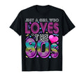 Just Who Loves 80S Party Costume Gift T-Shirt - Casual Everyday Wear Unisex - T-Shirt, Sweatshirt, Hoodie
