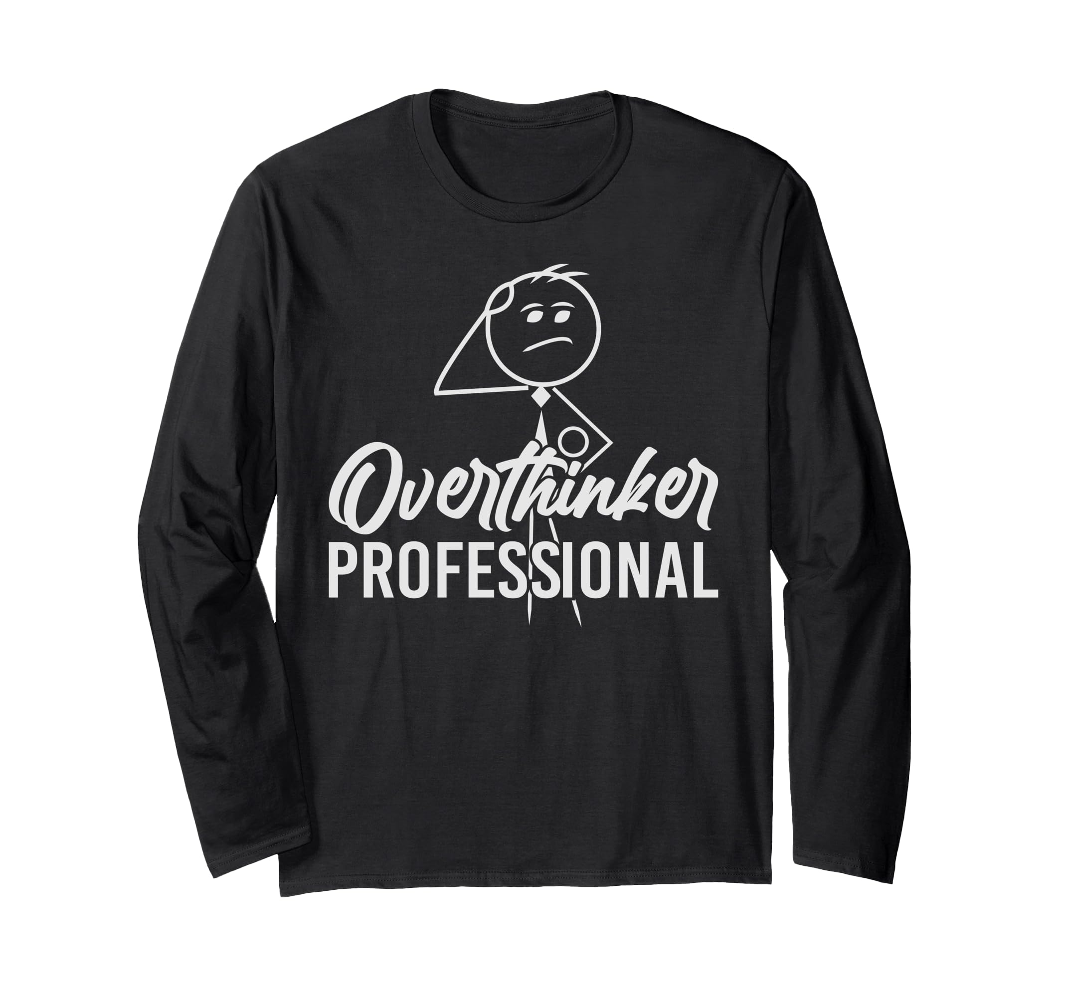 Funny Overthinker Anxious Introvert T-Shirt - Streetwear Style for Adults - T-Shirt, Sweatshirt, Hoodie