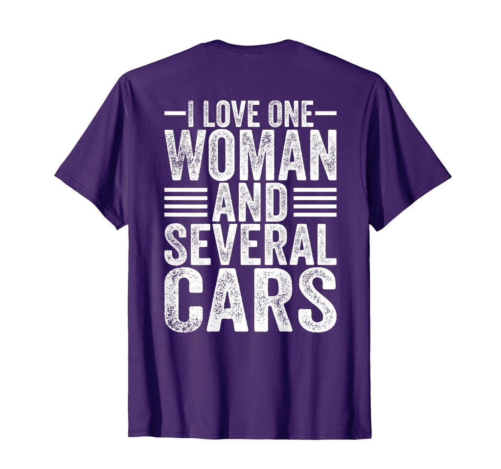 I Love One And Several Cars Mechanic T-Shirt - Aesthetic Graphic Men Women - T-Shirt, Sweatshirt, Hoodie