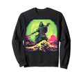 Samurai Surfer Y2K Edm Japan Sweatshirt - Casual Everyday Wear for Adults - T-Shirt, Sweatshirt, Hoodie
