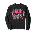 Motorcycle Biker Female Sweatshirt - Custom Art Print Unisex - T-Shirt, Sweatshirt, Hoodie