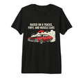 Raised Vinyl And V8S 70 Chevelle Lover T-Shirt - Novelty Apparel Unisex - T-Shirt, Sweatshirt, Hoodie