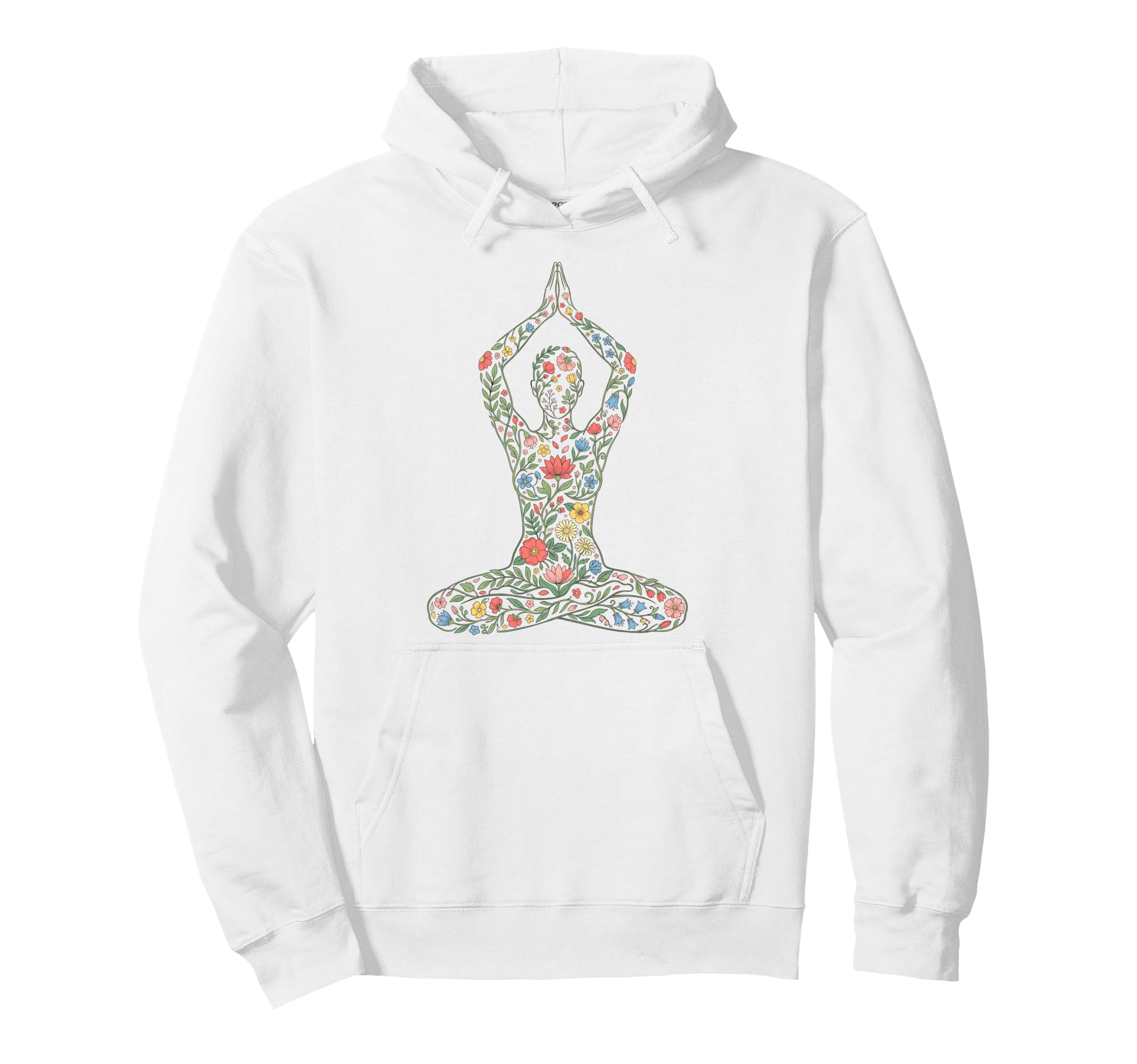 Yoga Meditation Lotus Pose Namaste Zen Om Hoodie - Graphic Print Unisex - T-Shirt, Sweatshirt, Hoodie
