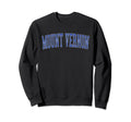 Mount Vernon Il Distressed Blue Varsity Sweatshirt - Graphic Print Unisex - T-Shirt, Sweatshirt, Hoodie
