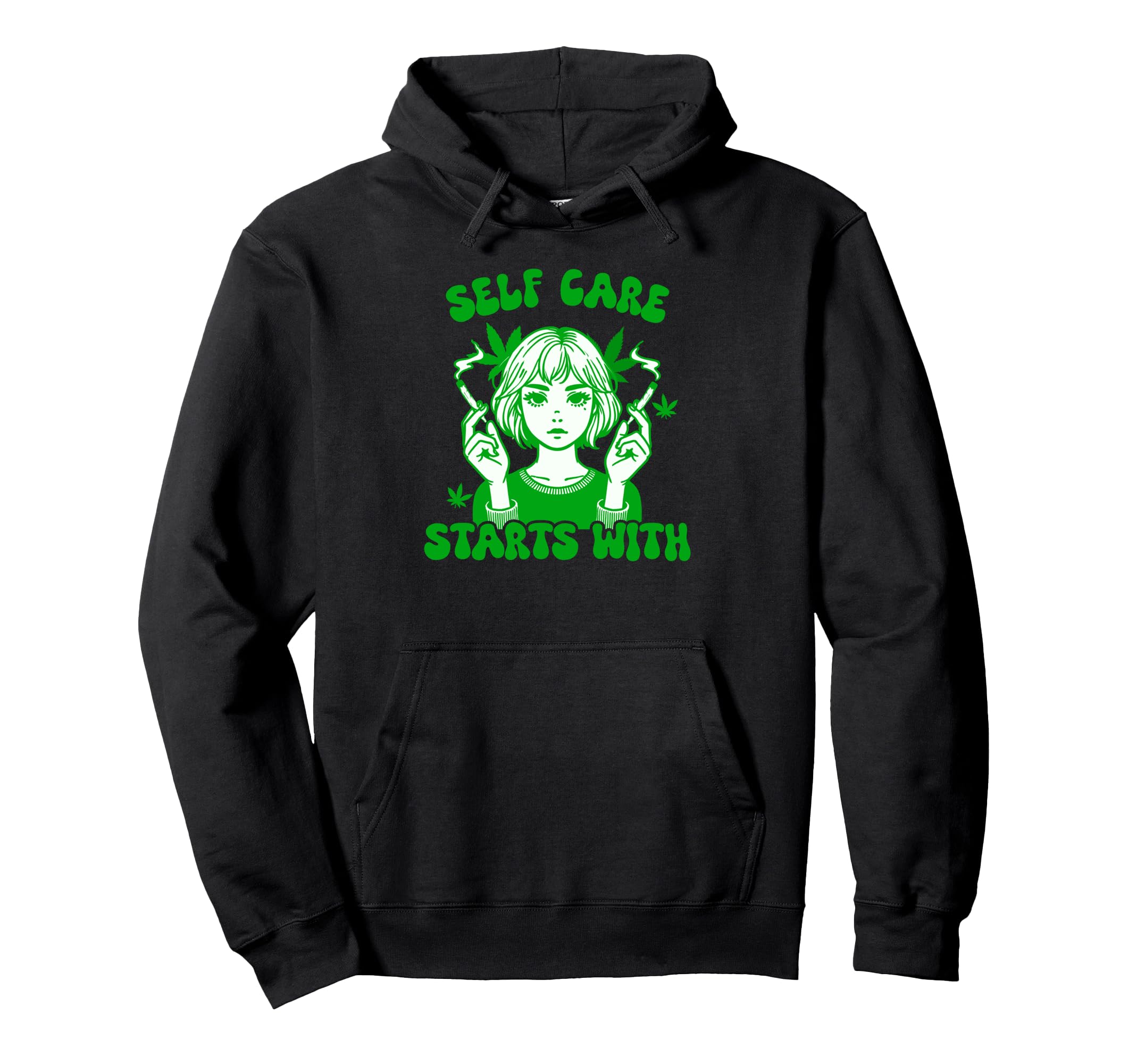 Cannabis Weed Lover Smoking Stoner Hoodie - Streetwear Style for Adults - T-Shirt, Sweatshirt, Hoodie