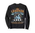 1954 Biker Motorcycle 70 Years Sweatshirt - Fun Novelty Design Men Women - T-Shirt, Sweatshirt, Hoodie
