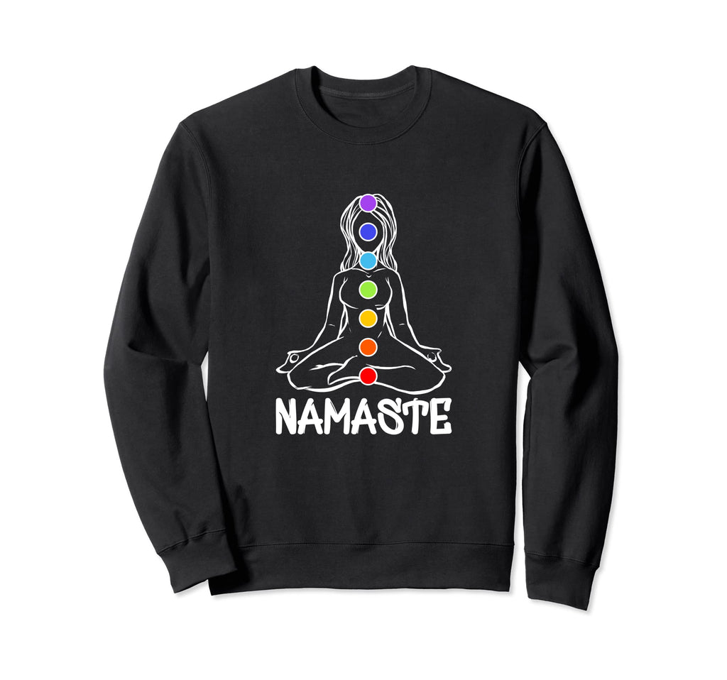 Chakra Chakras Aligned Meditation Sweatshirt - Unique Graphic for Adults - T-Shirt, Sweatshirt, Hoodie