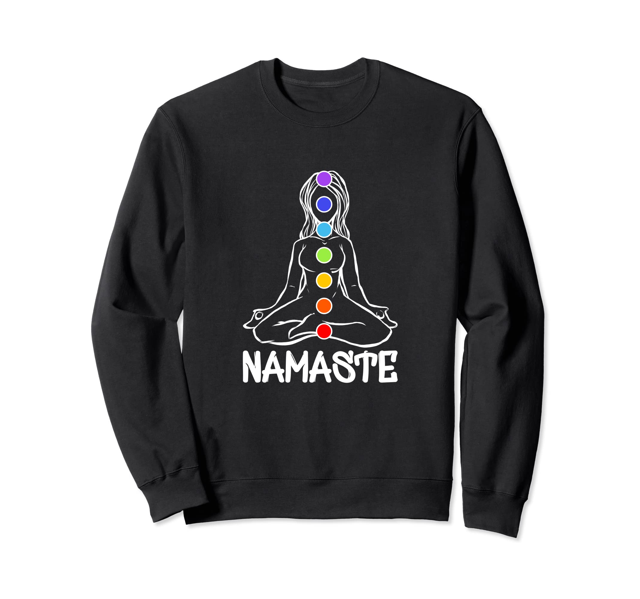 Chakra Chakras Aligned Meditation Sweatshirt - Unique Graphic for Adults - T-Shirt, Sweatshirt, Hoodie