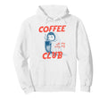Coffee Club Hedgehog Coffee Aesthetics Hoodie - Custom Art Print for Adults - T-Shirt, Sweatshirt, Hoodie
