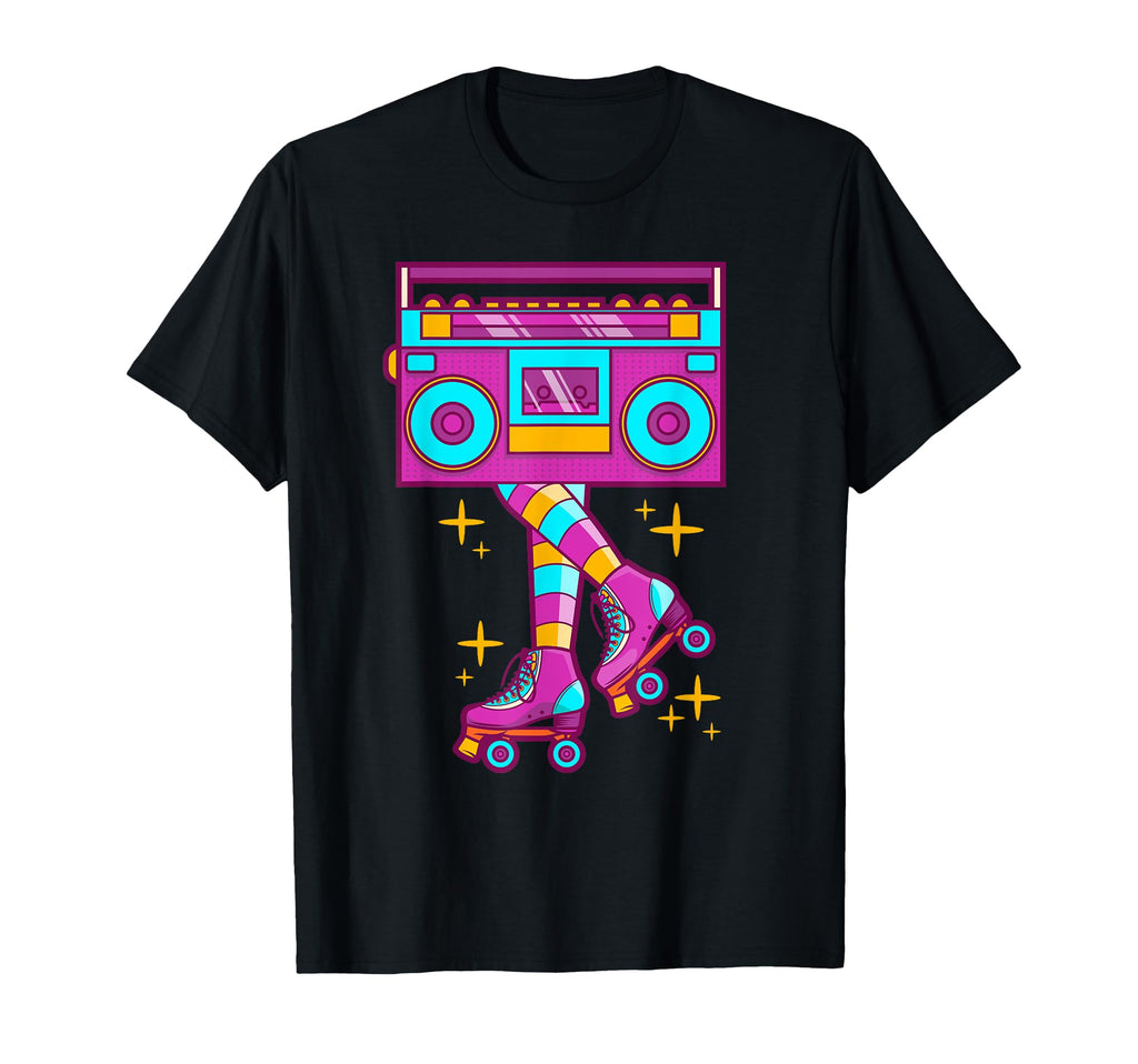 Rollerskates Funny 80S Roller Disco T-Shirt - Unique Graphic Men Women - T-Shirt, Sweatshirt, Hoodie